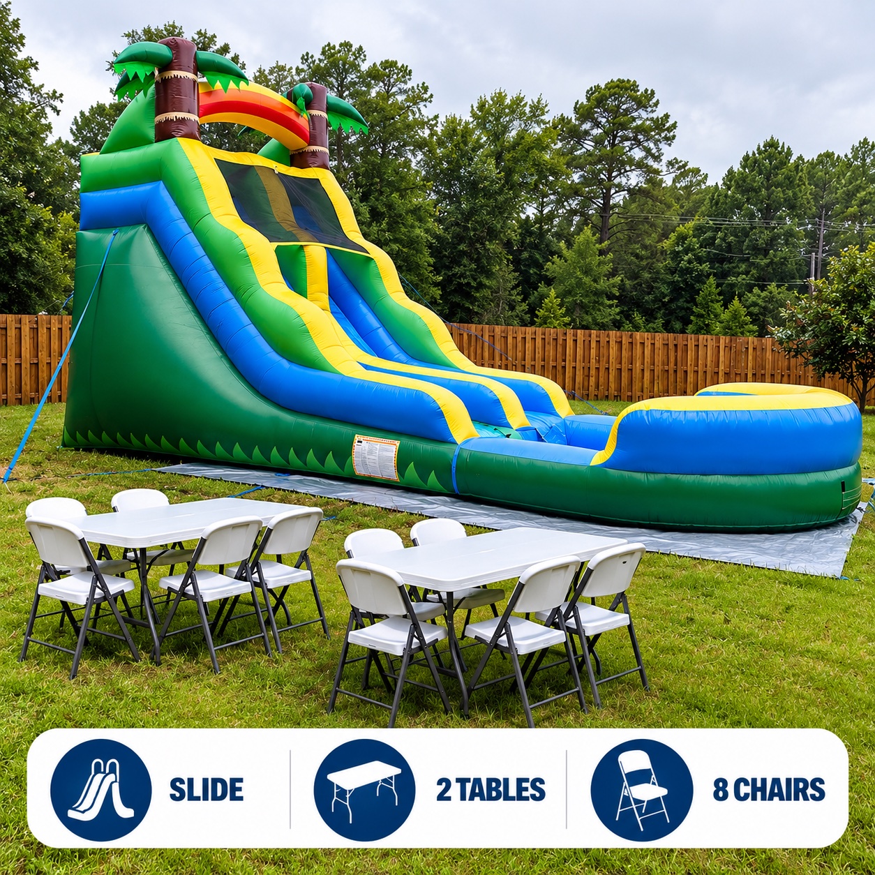 Big Slide  Party Package